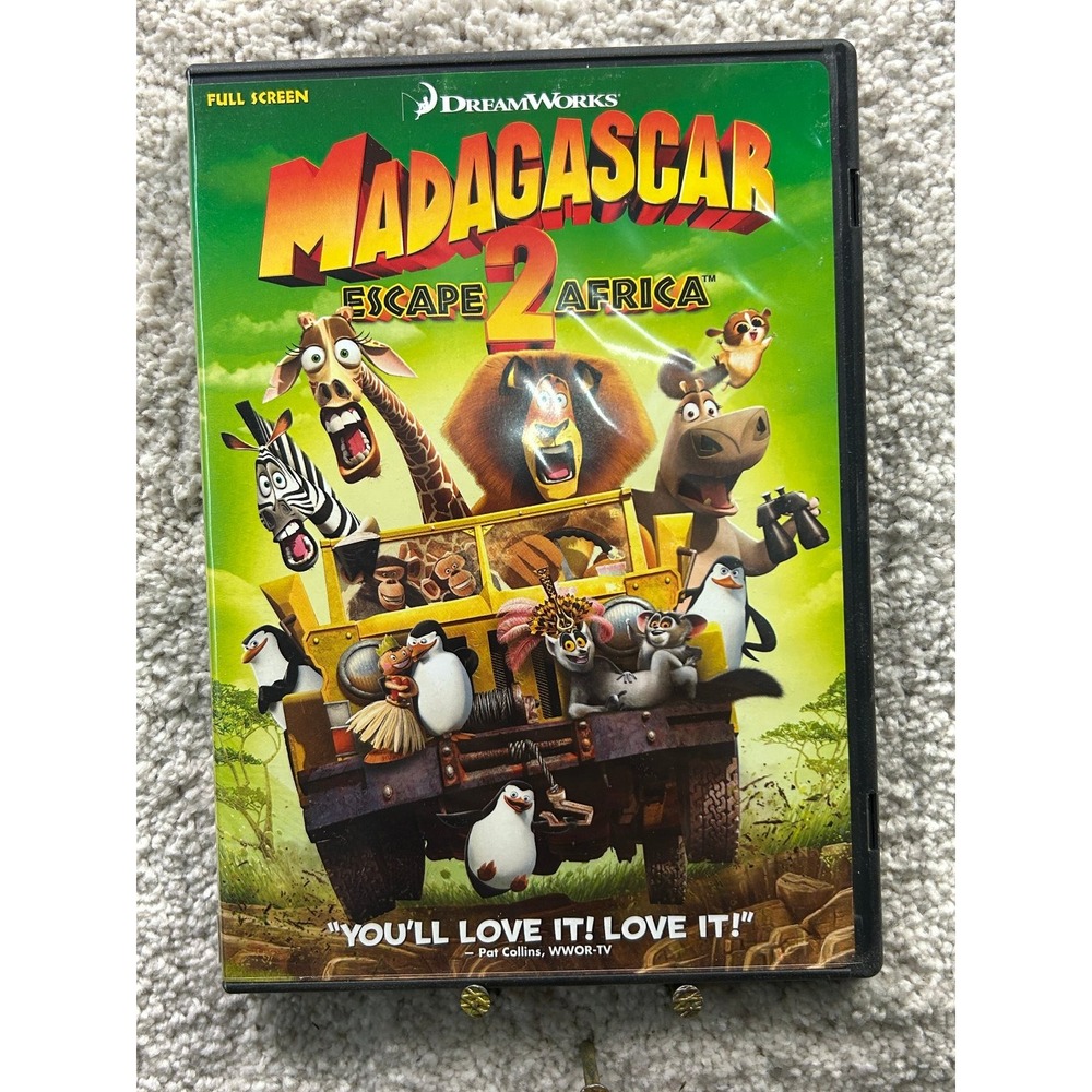 Madagascar Escape 2 Africa DVD 2008‎ DreamWorks Animation Comedy